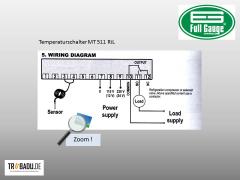 Full Gauge  MT - 511 Ri Temperaturschalter